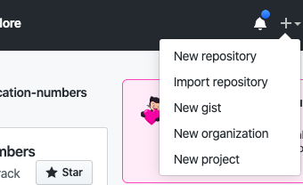 Add repository menu option