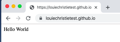 &quotHello World" written in text input box